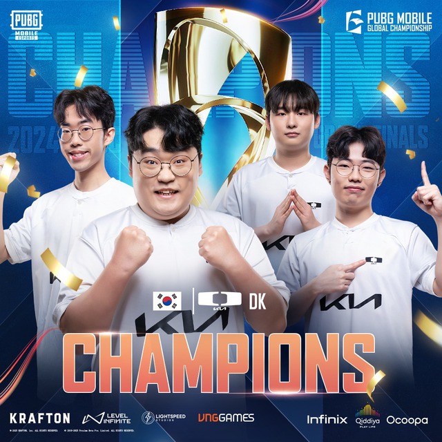 Dplus KIA đăng quang vô địch PUBG MOBILE Global Championship 2024, mở ra kỷ nguyên mới cho Esports Hàn Quốc