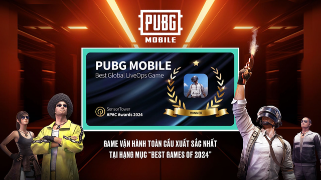 PUBG Mobile: Game Vận Hành Toàn Cầu Xuất Sắc Nhất 2024