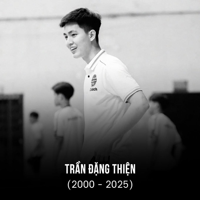Cái chết đột ngột của tài năng futsal Trần Đặng Thiện: Nỗi mất mát lớn lao cho làng futsal Việt Nam