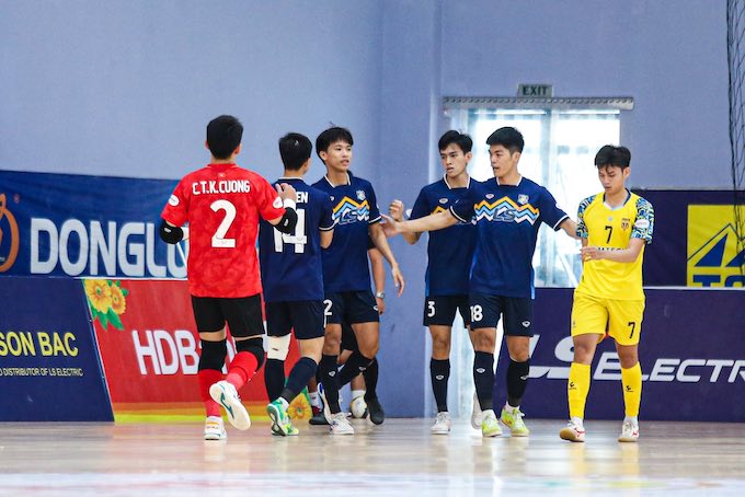 Kết quả vòng 12 giải futsal chuyên nghiệp quốc gia: Thái Sơn Nam đòi lại ngôi đầu