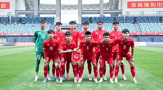 U16 Việt Nam đối đầu U16 Trung Quốc: Thử thách cam go tại CFA Team China 2025