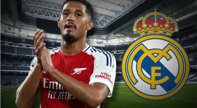 Saliba và tương lai ở Arsenal: Sự im lặng đầy ẩn ý giữa tin đồn Real Madrid