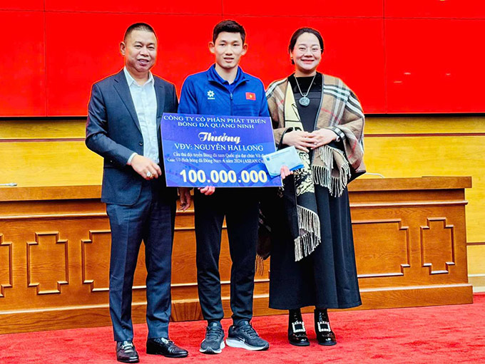 Ngôi sao bóng đá Quảng Ninh Nguyễn Hai Long: Vinh quang ASEAN Cup 2024 và lời hứa cống hiến