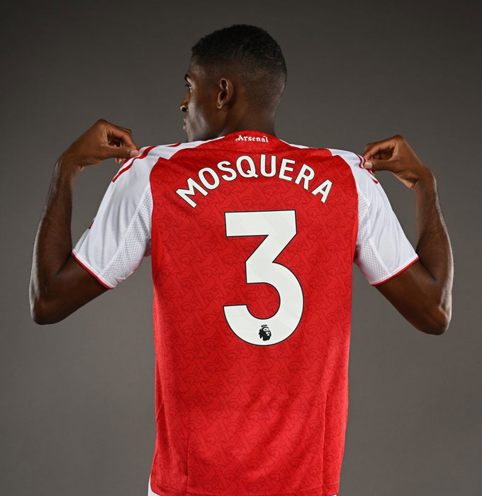 Arsenal chính thức chiêu mộ tài năng trẻ Mosquera: Làn gió mới cho hàng thủ Pháo thủ