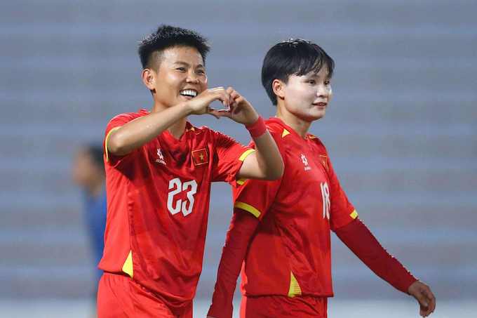 Tuyển nữ Việt Nam đại thắng Guam 4-0, giành vé vào vòng chung kết châu Á 2026