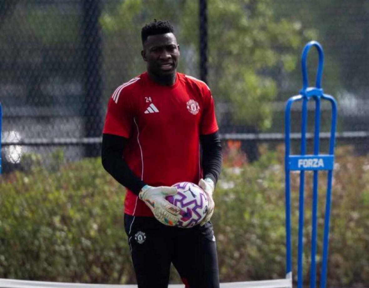 Andre Onana trở lại tập luyện cùng Man Utd, hứa hẹn cuộc cạnh tranh vị trí thủ môn khốc liệt