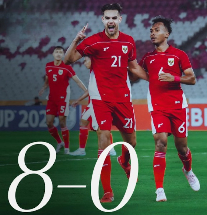 U23 Indonesia Đại Thắng U23 Brunei 8-0 Ngay Trận Ra Quân