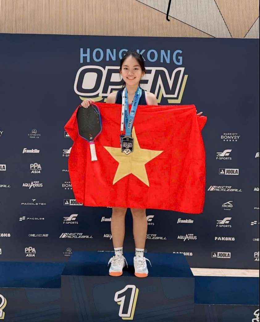 Thiên Lam thi đấu