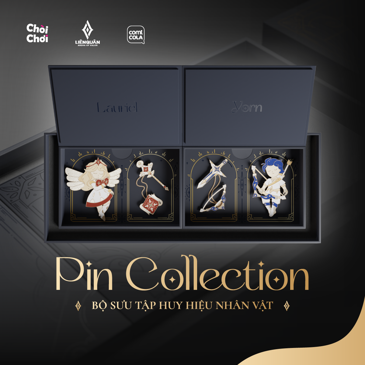 Pin cài The Light of Love