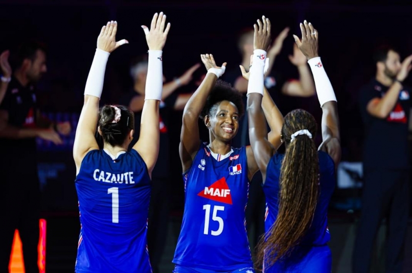 Đội tuyển Pháp đã có một set đấu mở màn vô cùng hứng khởi Đội tuyển Pháp