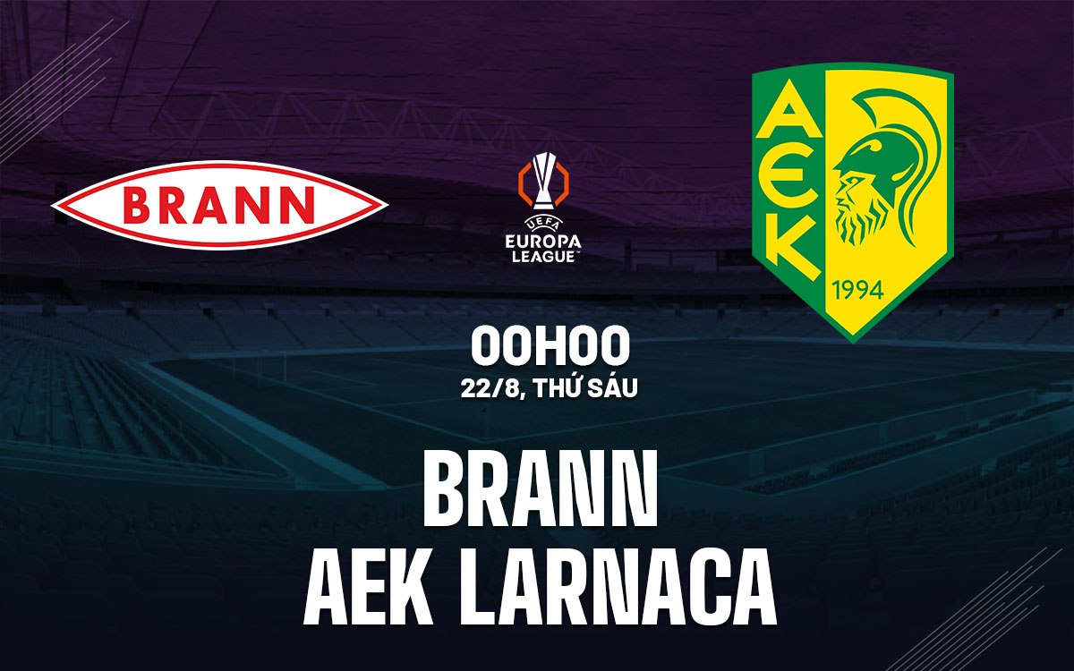 Phân tích trận đấu Brann vs AEK Larnaca