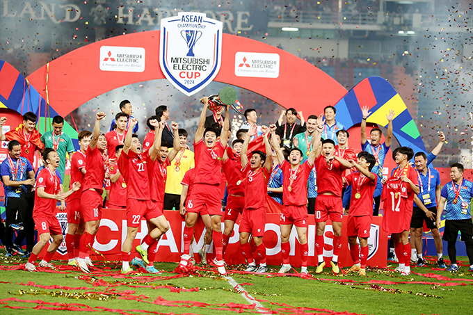 Đội tuyển Việt Nam chuẩn bị cho vòng loại Asian Cup 2027