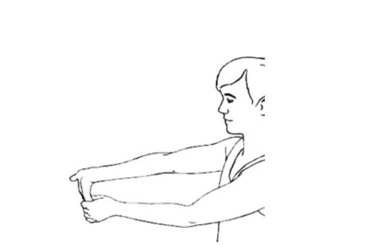 Hình ảnh minh họa động tác kéo giãn