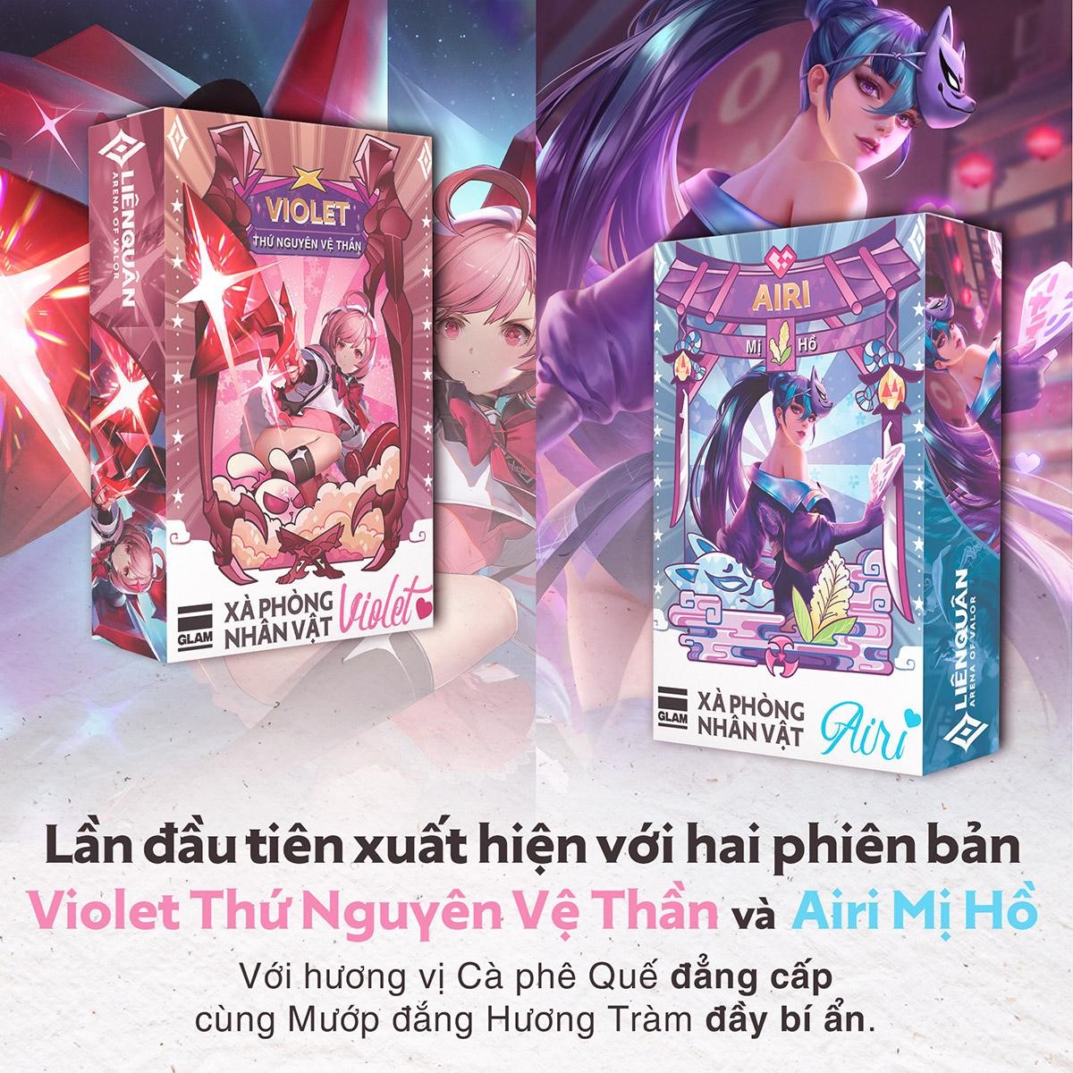 Xà phòng in hình nhân vật Liên Quân