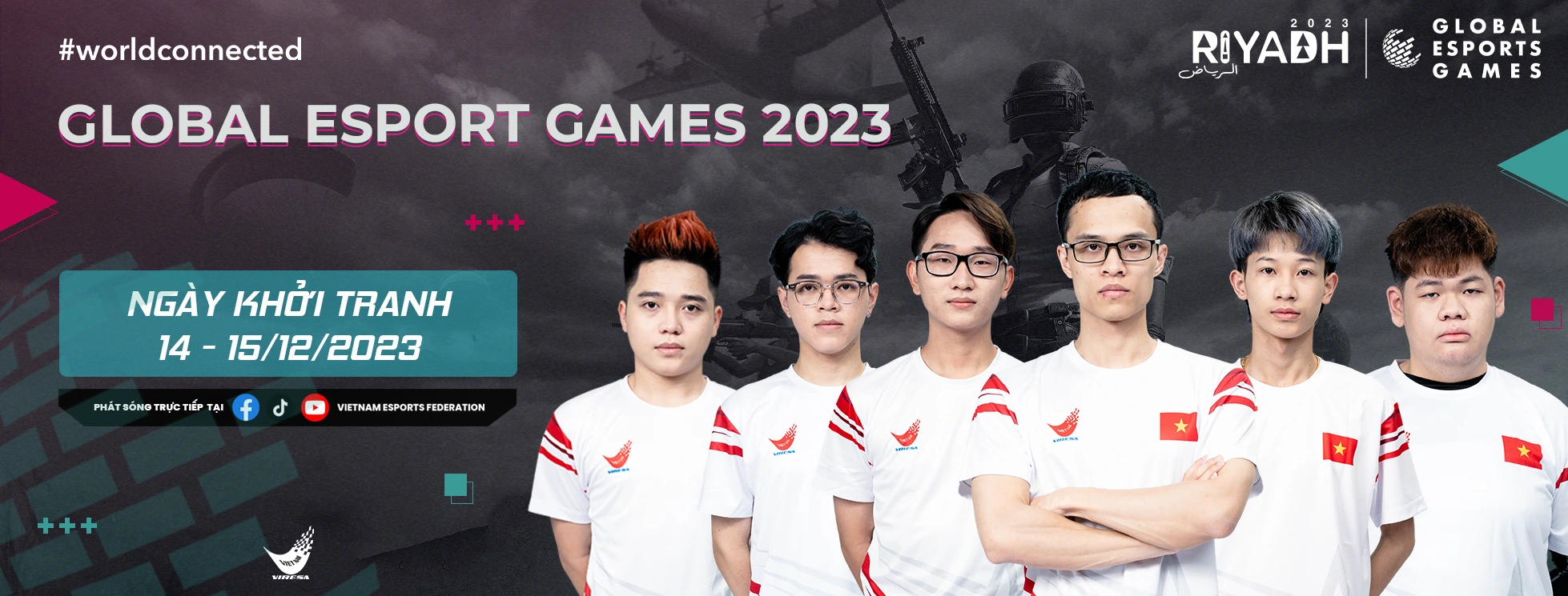 Đội tuyển PUBG Mobile Việt Nam tại GEG 2023