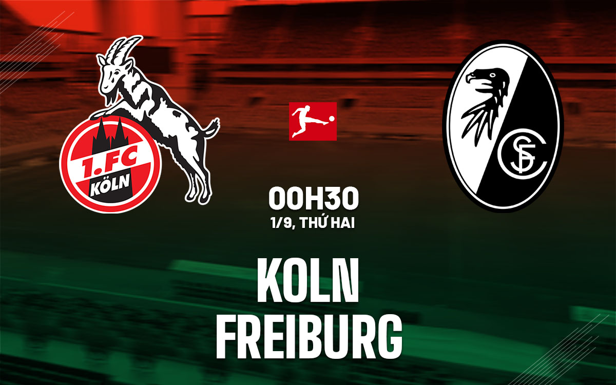 Phân tích trận đấu giữa Koln và Freiburg