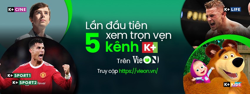 Giao diện ứng dụng VieON
