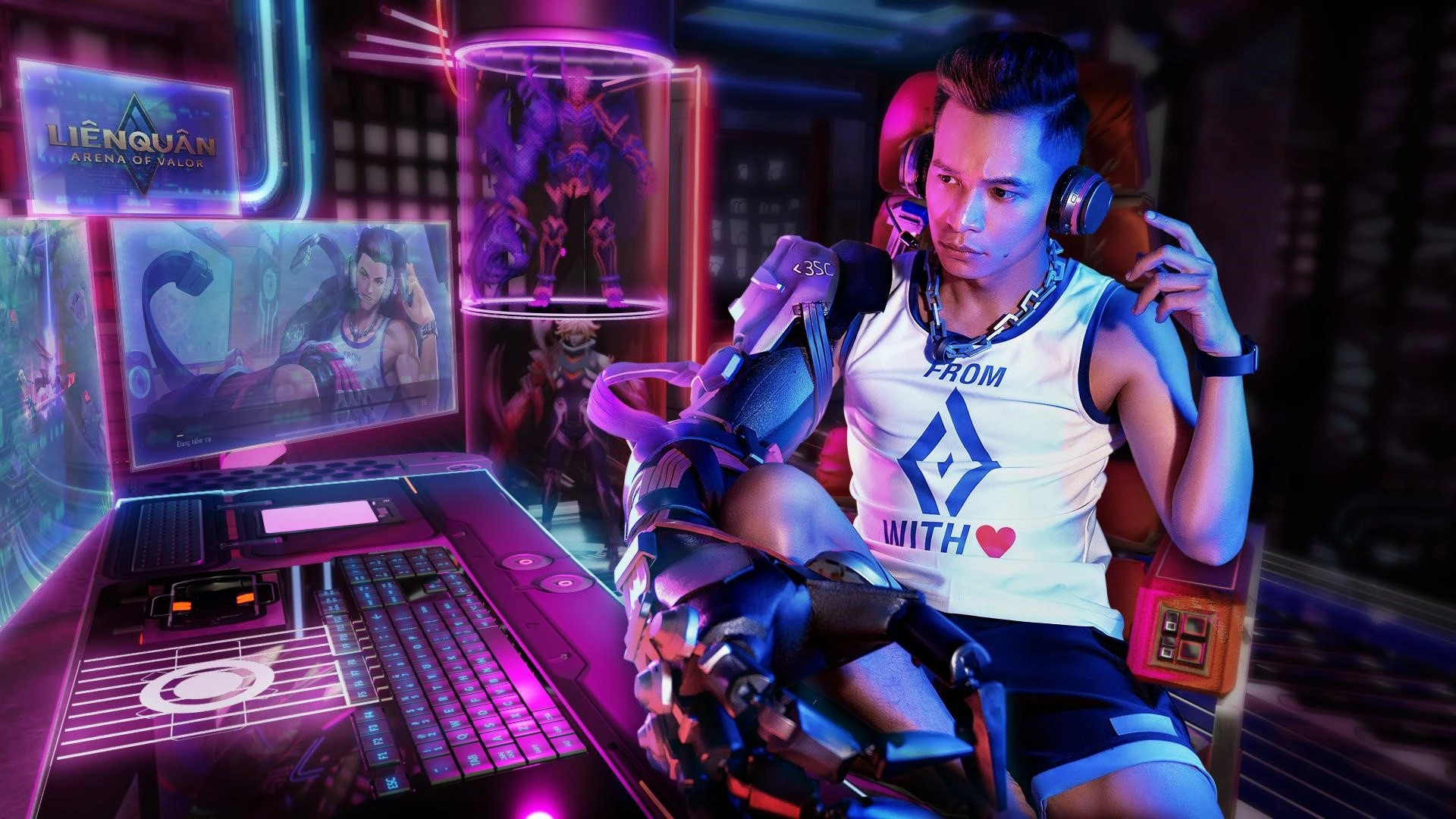 Độ Mixi trong bộ cosplay trang phục Errol Stream Đến Bao Giờ