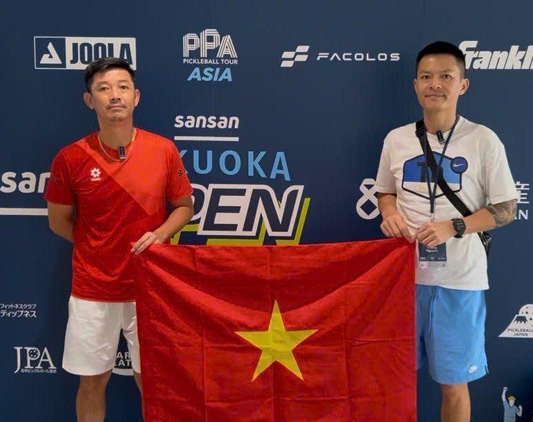 Bộ đôi Việt Nam tại giải đấu PPA Nhật Bản Anh Chú và Đỗ Minh Quân