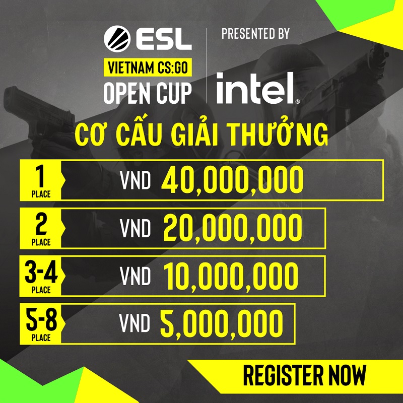 Game thủ thi đấu CS:GO