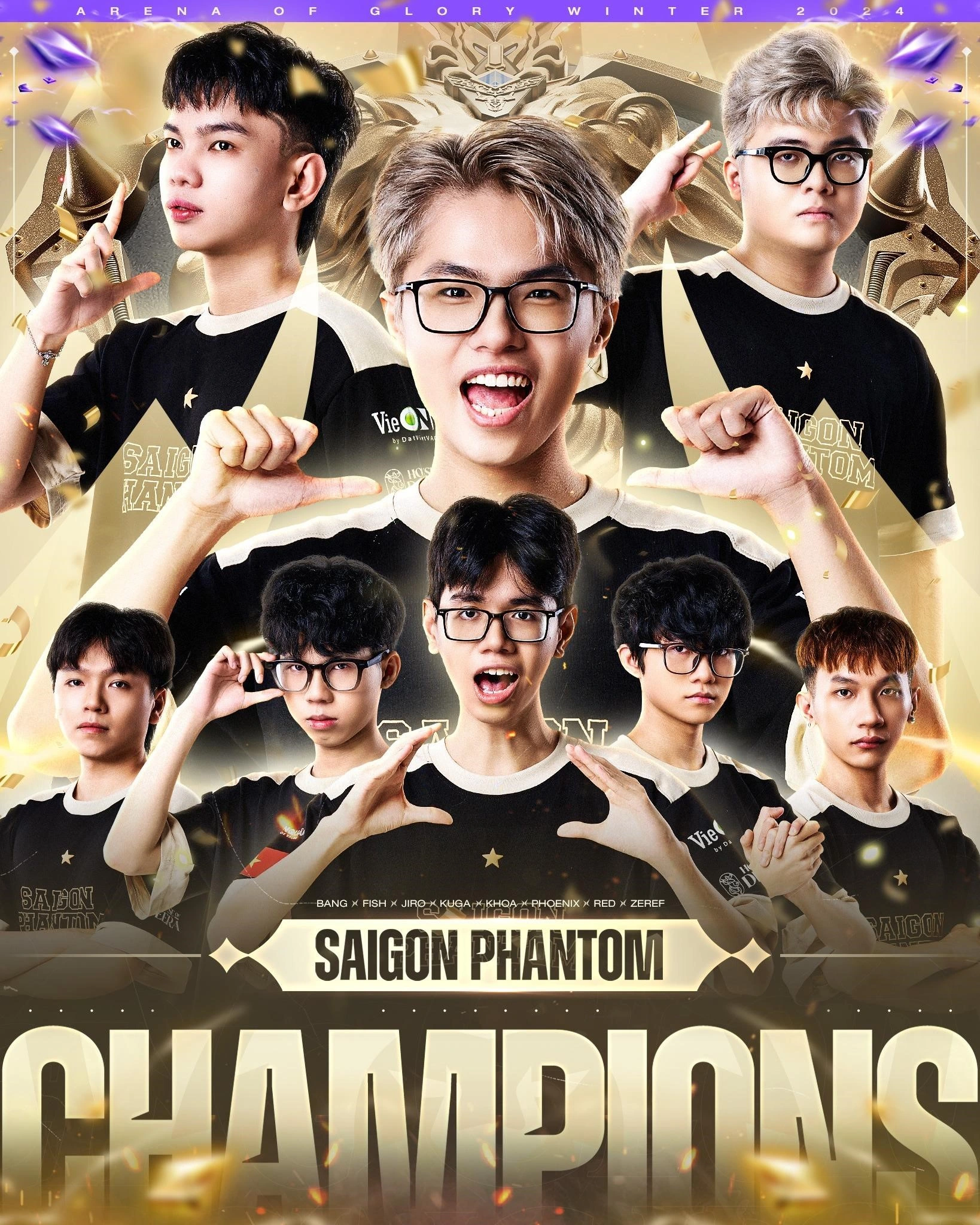 Saigon Phantom trở thành nhà vô địch Liên Quân Mobile lần thứ 7