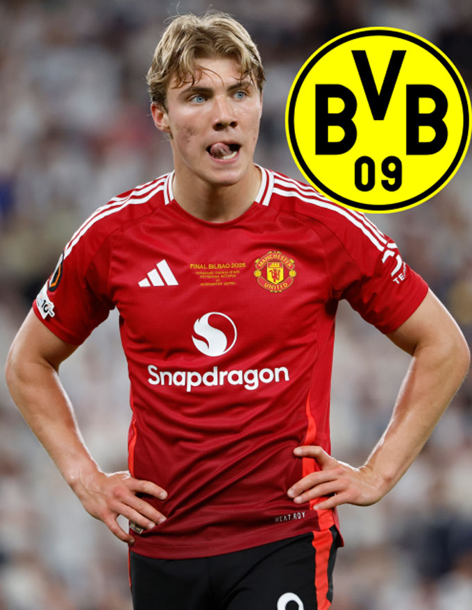 Tương lai của Rasmus Hojlund: 5 điểm đến tiềm năng sau khi rời Man United