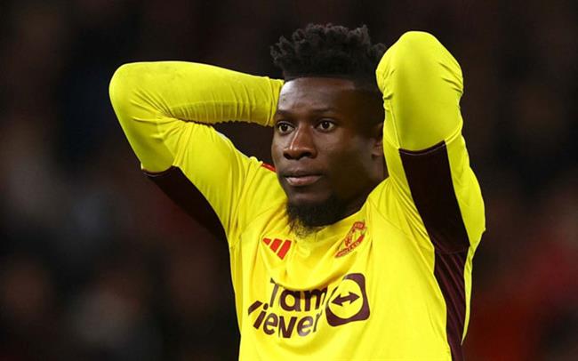 Thủ môn Andre Onana có câu trả lời cho Trabzonspor. Thủ môn Andre Onana
