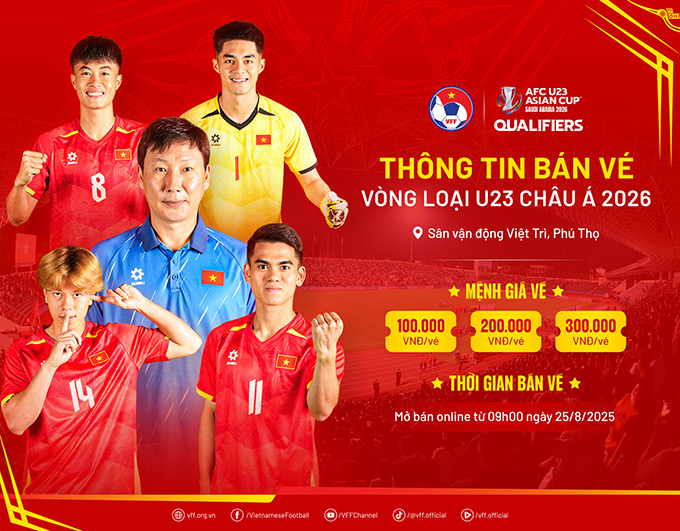 Đội tuyển U23 Việt Nam tập luyện