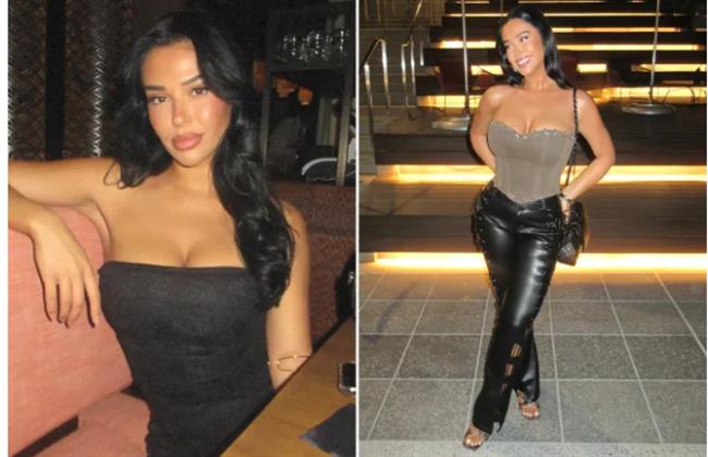 Những bức ảnh mới nhất được Ashlyn Castro đăng tải trên MXH. Ashlyn Castro trong bộ váy đen gợi cảm