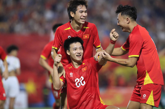 Các cầu thủ U23 Việt Nam