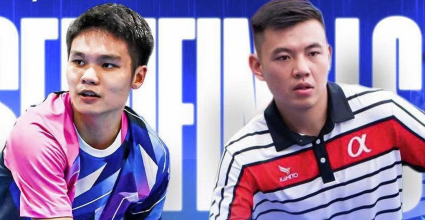 Lý Hoàng Nam và Trịnh Linh Giang thi đấu tại giải Pickleball quốc tế