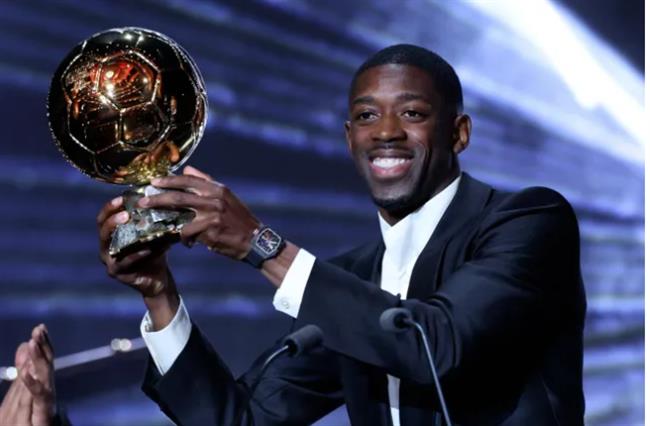 Ousmane Dembele giành Quả bóng Vàng nam 2025.