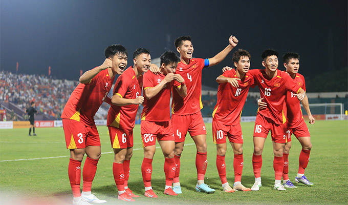 U23 Việt Nam dẫn đầu Đông Nam Á