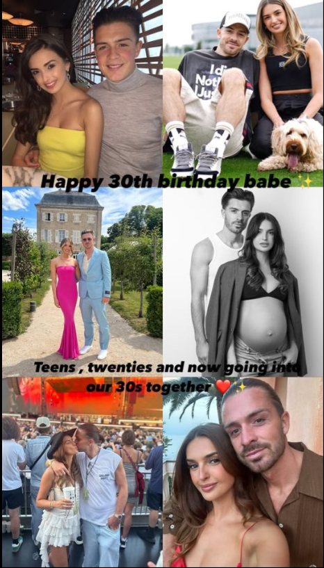 Những ngày tháng đẹp nhất đang trở lại với Jack Grealish 1 Jack Grealish và bạn gái Sasha Attwood