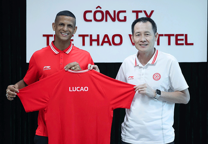Ảnh Lucao ghi bàn