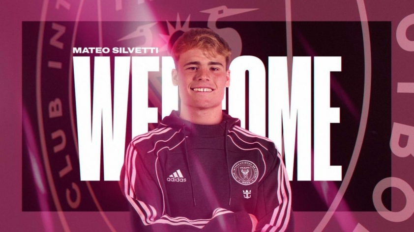 Mateo Silvetti trong màu áo Inter Miami