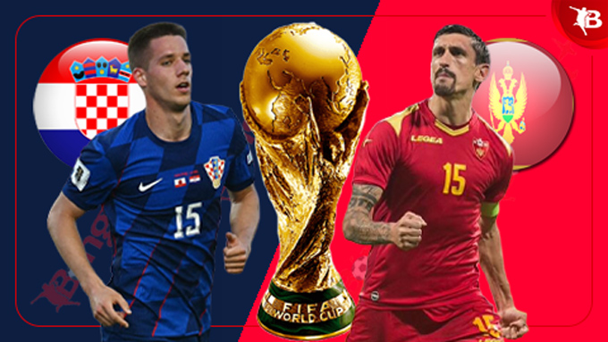 Hình ảnh trận đấu Croatia vs Montenegro