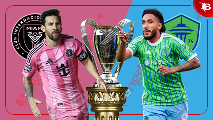 Hình ảnh trận đấu giữa Inter Miami và Seattle Sounders