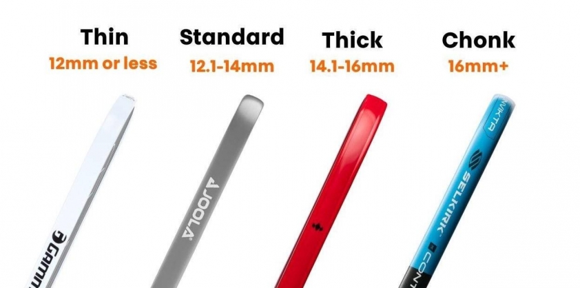 Ảnh minh họa lựa chọn vợt Người chơi thử vợt