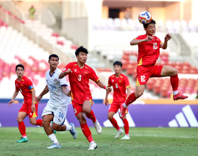 U23 Việt Nam thi đấu