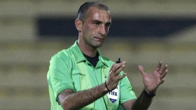 Ali Sabbagh Trọng tài Ali Sabbagh