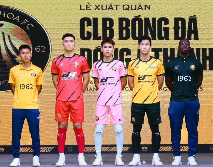 Hình ảnh áo đấu và biểu tượng mới của CLB Thanh Hóa