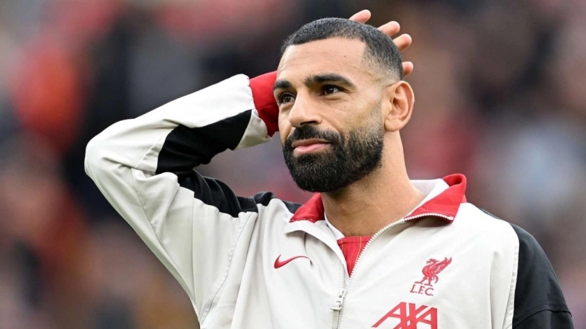 Mohamed Salah trong màu áo Liverpool