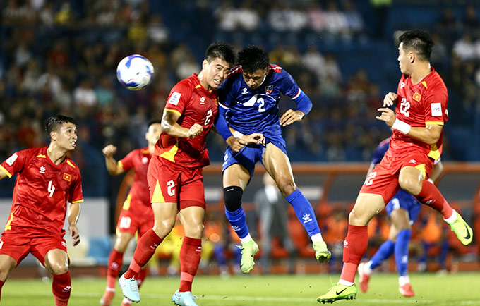 Bàn thắng ý nghĩa của Nepal vào lưới Việt Nam