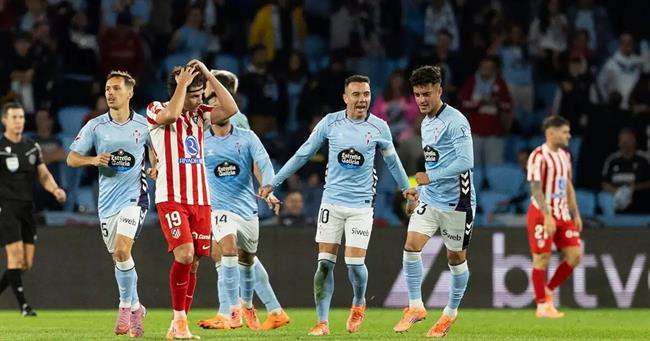 Celta Vigo cầm hòa Atletico ở vòng trước