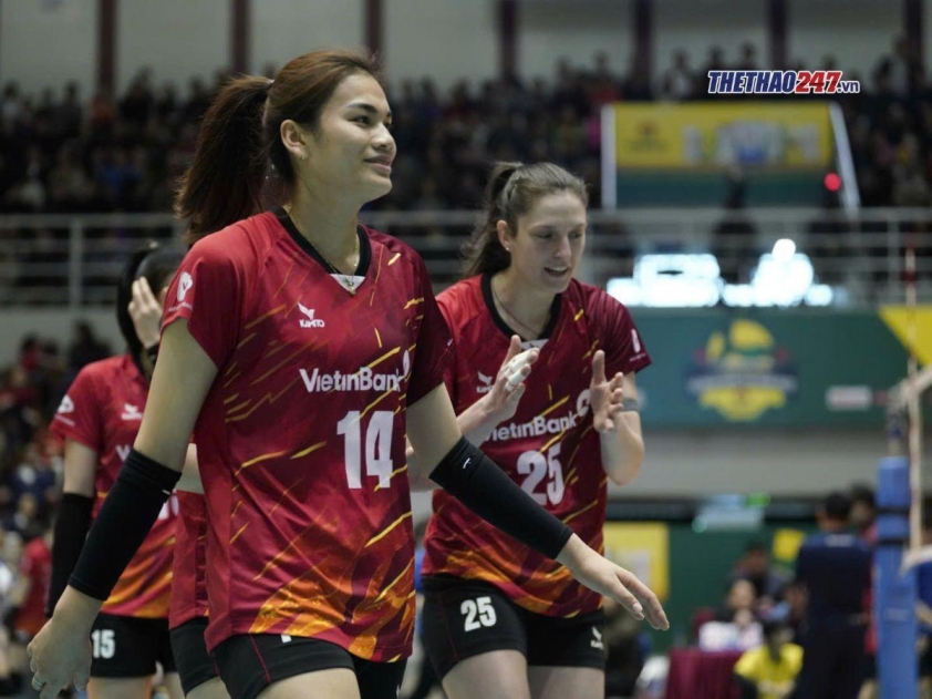 VietinBank sớm giành vé vào vòng bán kết giải VĐQG năm nay Trực tiếp bóng chuyền nữ VietinBank vs XMLS Thanh Hóa, 12h00 hôm nay 9/10