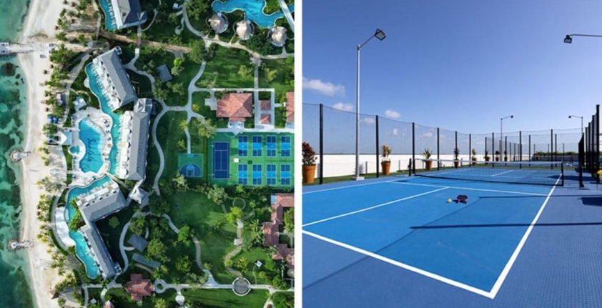 Khu nghỉ dưỡng mở rộng số lượng sân pickleball do lượng khách đông Sân pickleball kín lịch tại resort