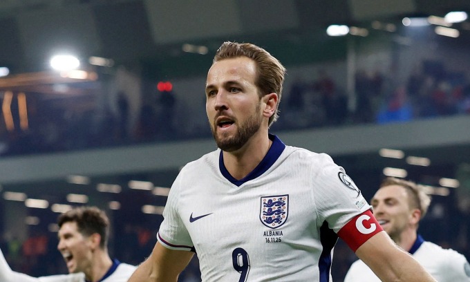 Harry Kane ghi bàn cho tuyển Anh