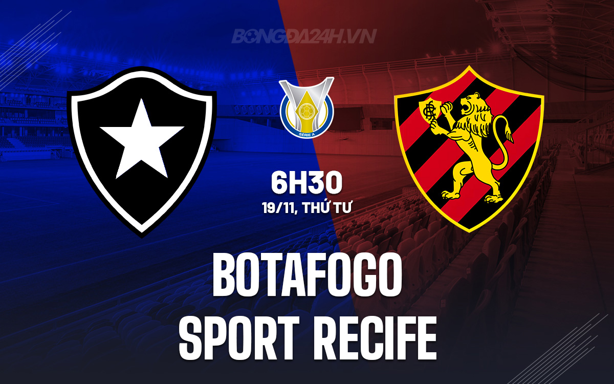 Botafogo vs Sport Recife Botafogo vs Sport Recife