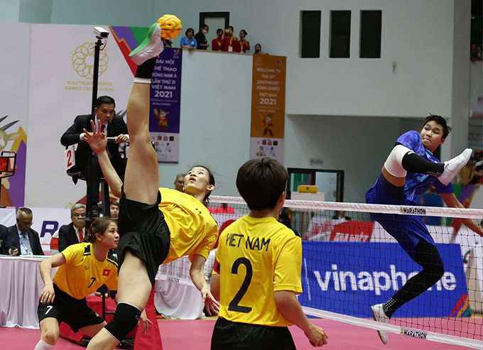 Cầu mây nữ Việt Nam quyết ngáng chân Thái Lan Cầu mây nữ Việt Nam quyết ngáng chân Thái Lan